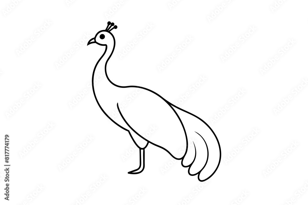peacock vector silhouette illustration peacock vector silhouette illustration