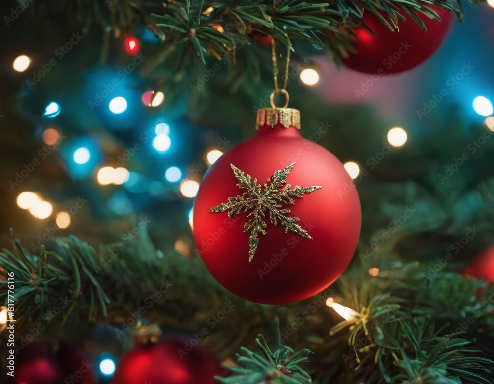 Allegria e luminosità: albero di Natale festoso
