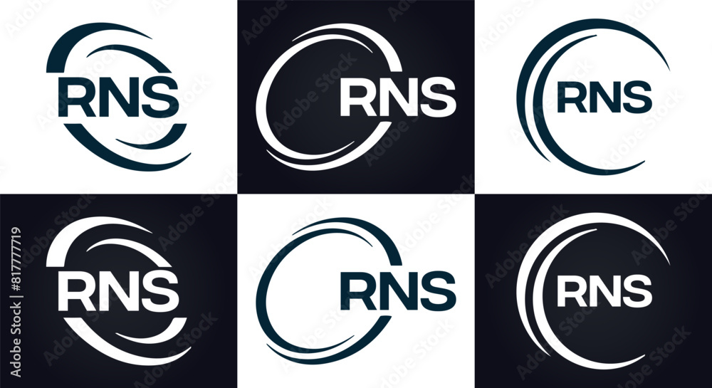 RNS logo. R N S design. White RNS letter. RNS, R N S letter logo design. R N S letter logo design in FIVE, FOUR, THREE, style. letter logo set in one artboard. R N S letter logo vector design. RNS logo. R N S design. White RNS letter. RNS, R N S letter logo design. R N S letter logo design in FIVE, FOUR, THREE, style. letter logo set in one artboard. R N S letter logo vector design.
