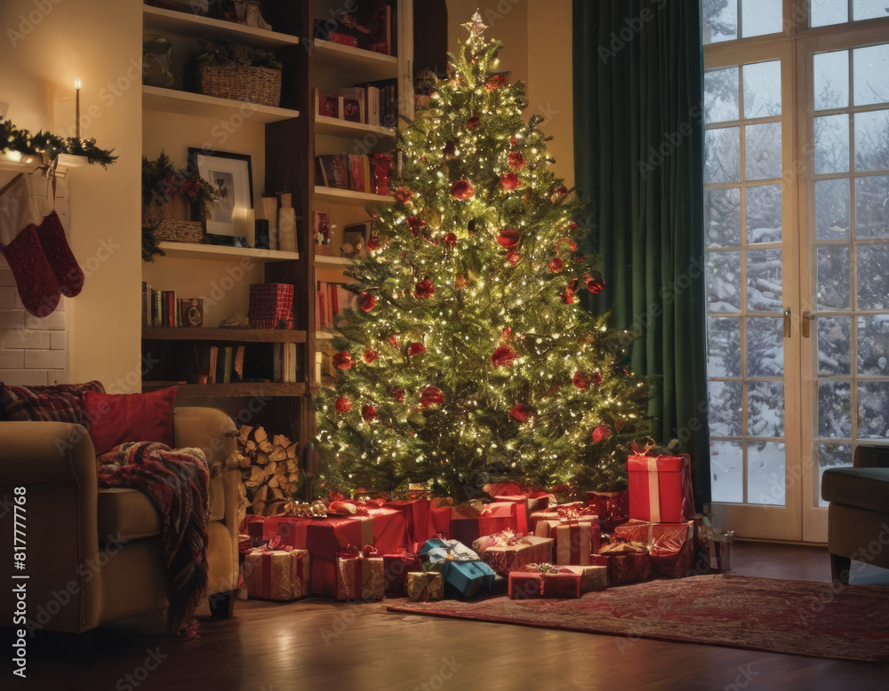 Magico albero natalizio: luci e sorprese
