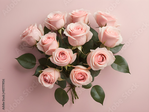 A Stunning Pink Rose Bouquet for Your Loved One

