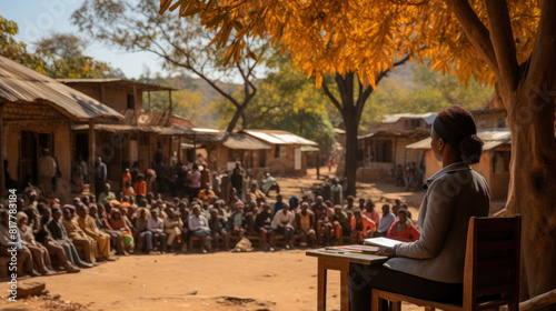 Community Sensitization on Covid-19 Health Awareness in a Rural Village Setting