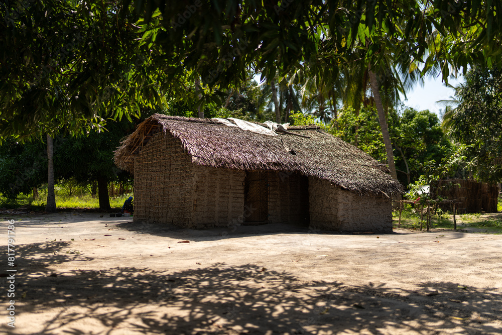Typical house in Mocimboa da Praia in Cabo Delgado Province, Mozambique Typical house in Mocimboa da Praia in Cabo Delgado Province, Mozambique