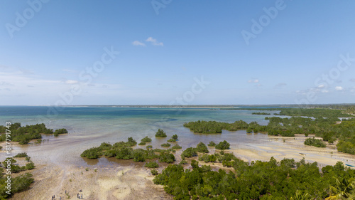 Picturesque scene of Mocimboa da Praia on a sunny day in Cabo Delgado  Mozambique