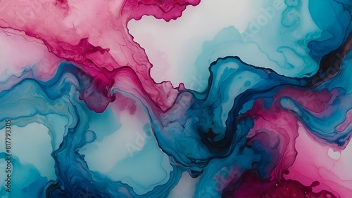 abstract watercolor hand painted