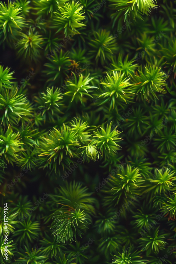 A detailed close-up of tree moss, showcasing its soft, velvety texture and vibrant green color. A detailed close-up of tree moss, showcasing its soft, velvety texture and vibrant green color.
