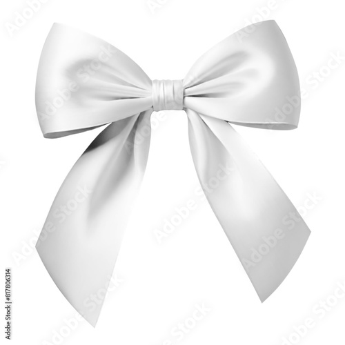 White bow