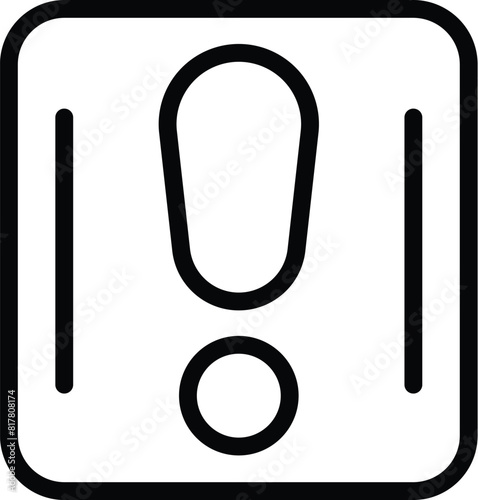 Corporate startup failure icon outline vector. Business collapse. Strategy and finance crisis