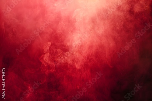 Abstract red mist background