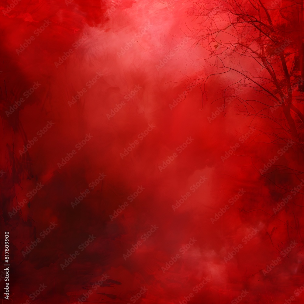 Abstract red mist background