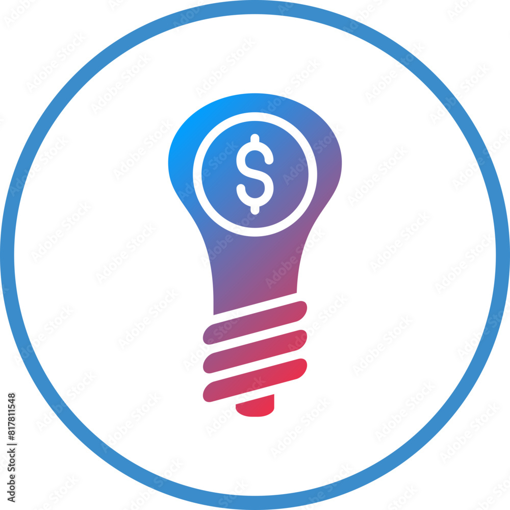 Investment Idea Icon Style Investment Idea Icon Style