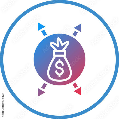 Investment Decision Icon Style