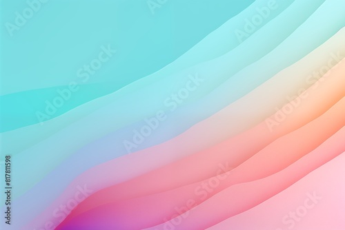 Abstract Pastel Gradient waves with Smooth Color Transitions.