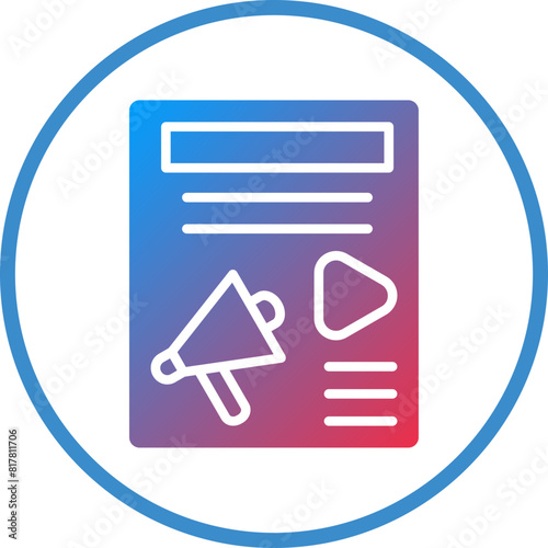 Advertorial Icon Style
