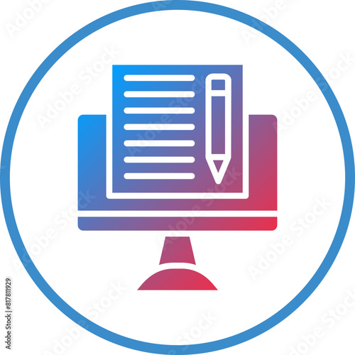 Copywriting Icon Style