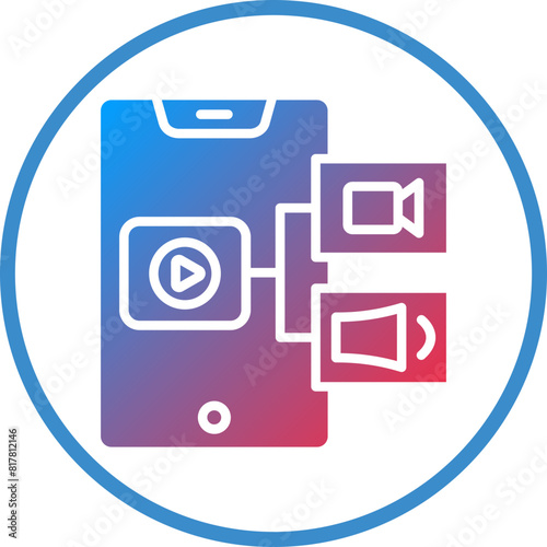 Content Curation Icon Style