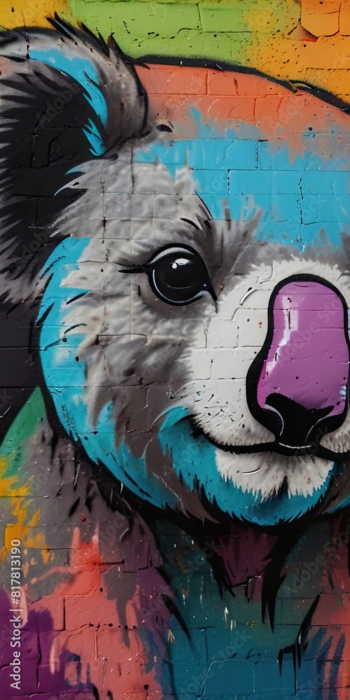 graffiti on the wall