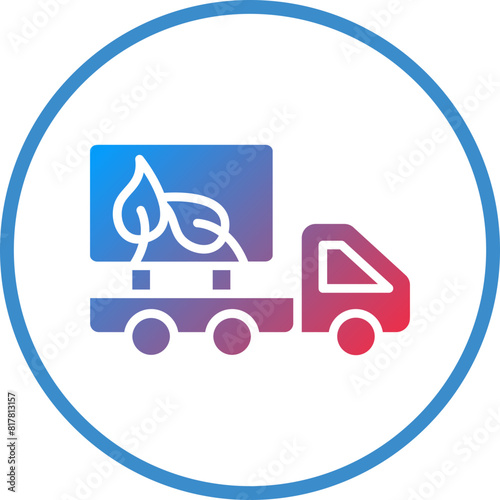 Biofuel Tank Icon Style