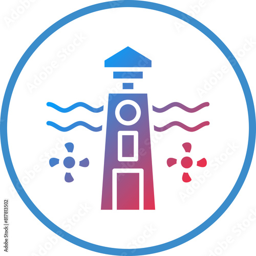 Tidal Power Icon Style