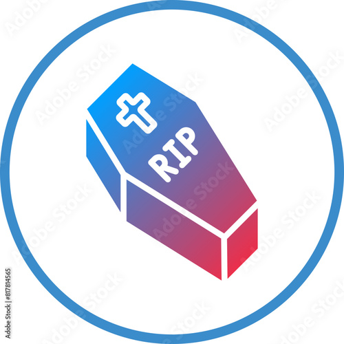 People Coffin Icon Style
