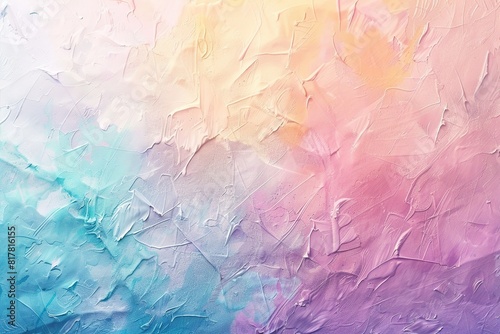 Background of colorful paint strokes