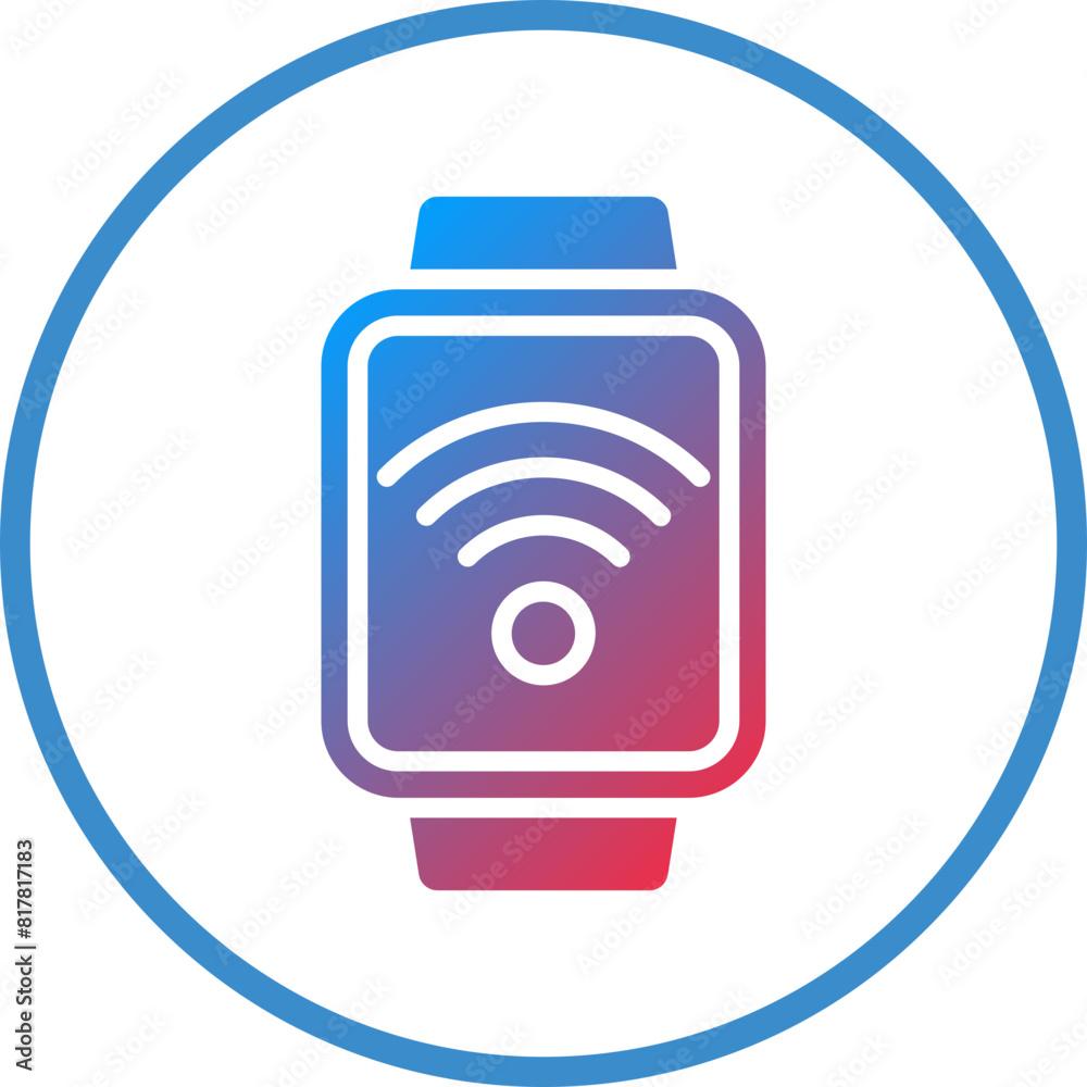 Smart Watch Icon Style