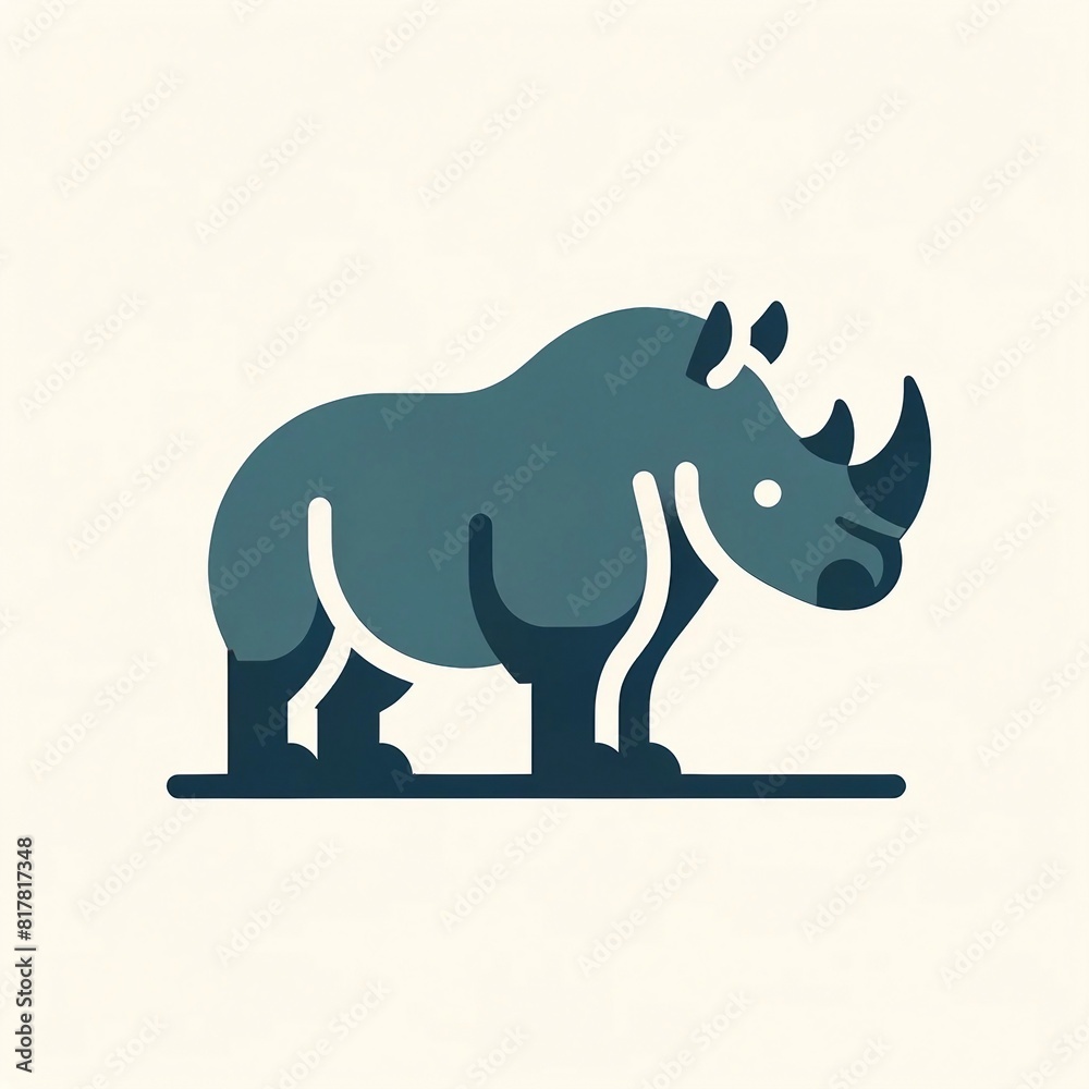 Fototapeta premium rhino