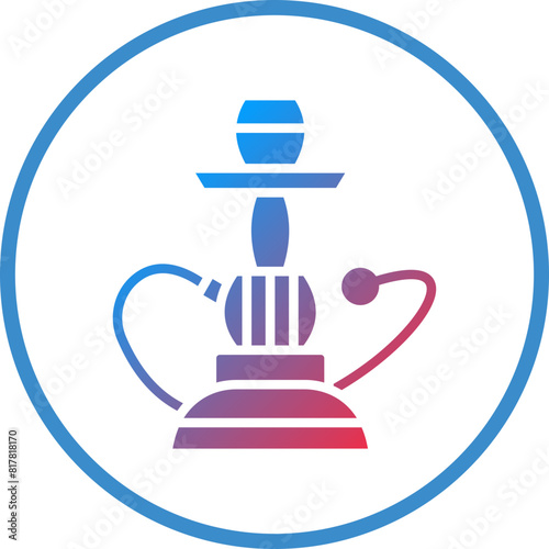 Hookah Icon Style