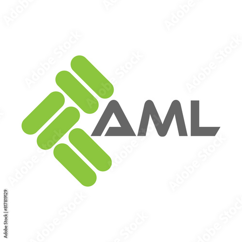 AML letter logo vector design, AML simple and modern logo. AML luxurious alphabet design