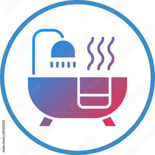 Hot Tub Icon Style