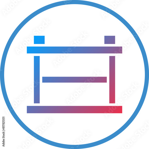 Hurdles Race Icon Style