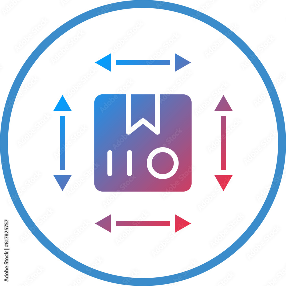 Dimension Icon Style Dimension Icon Style