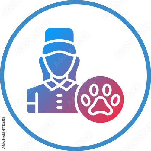 Animal Handler Female Icon Style
