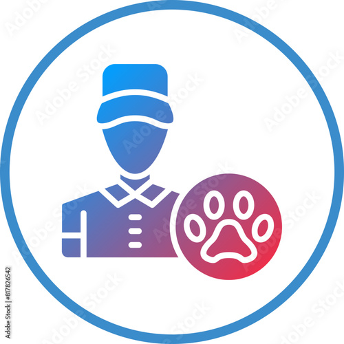 Animal Handler Male Icon Style