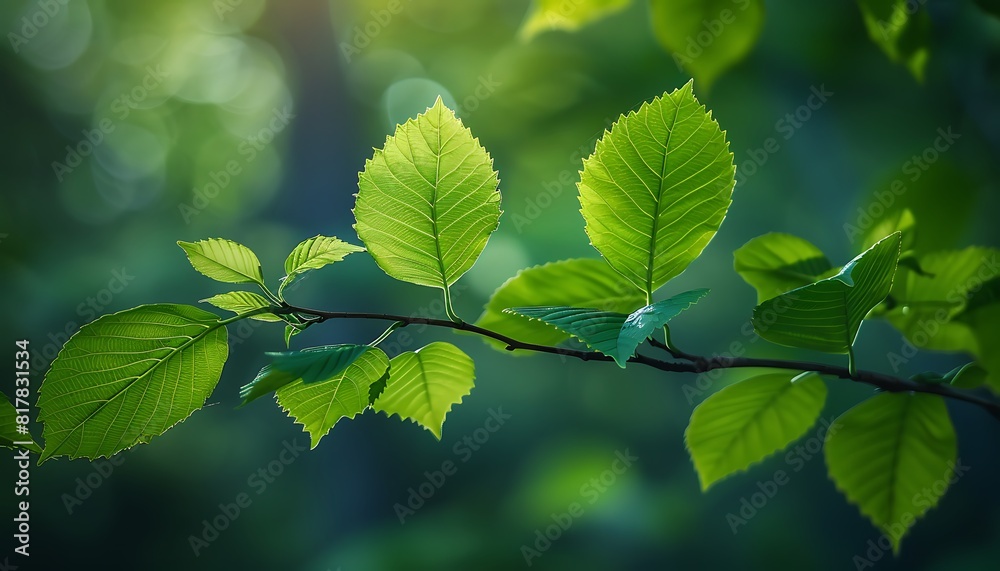 green leaves background in sunny day with bokeh and copy space green leaves background in sunny day with bokeh and copy space