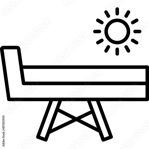 Chaise Longue Icon