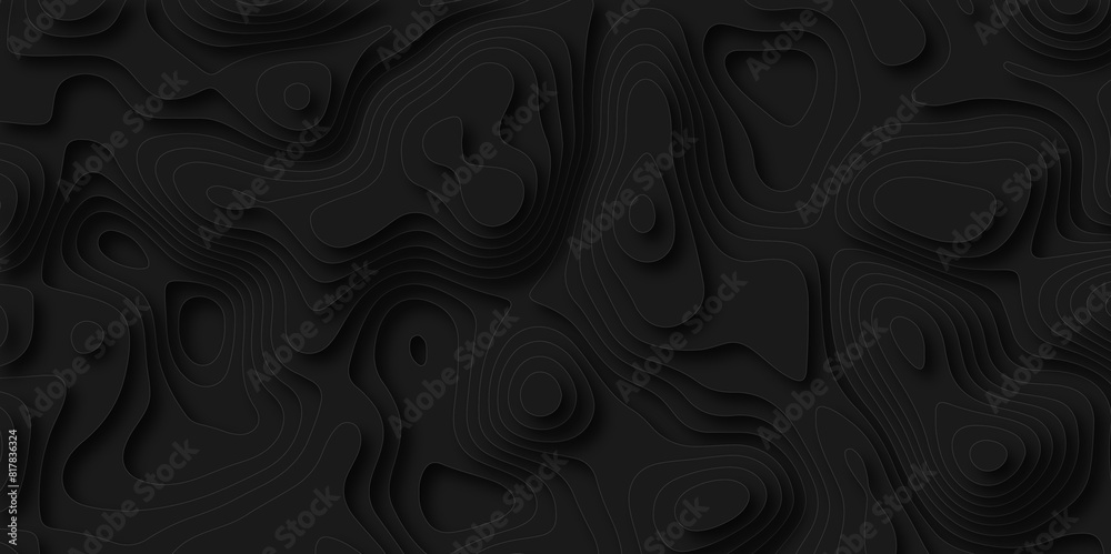 Abstract paper cut style design. Geometric layered curve line vector, realistic papercut decoration textured with wavy layers. 3d topography relief. Vector topographic illustration. Abstract paper cut style design. Geometric layered curve line vector, realistic papercut decoration textured with wavy layers. 3d topography relief. Vector topographic illustration.