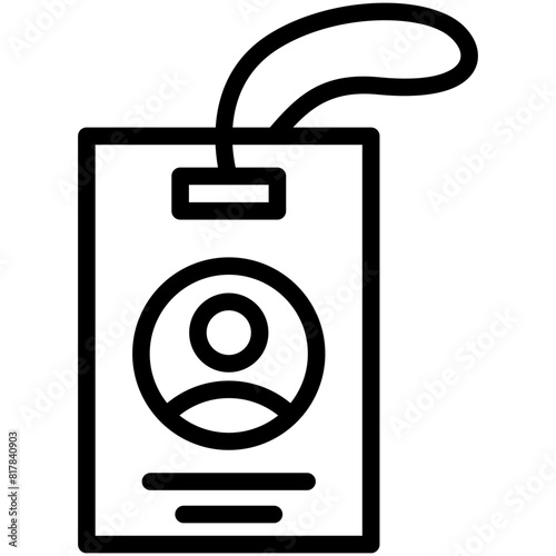 visitors line icon