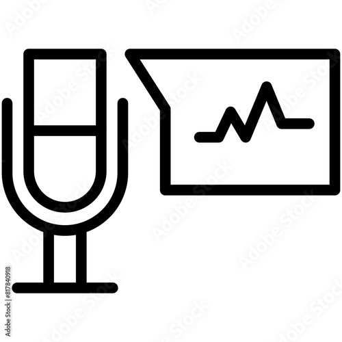 narrator line icon