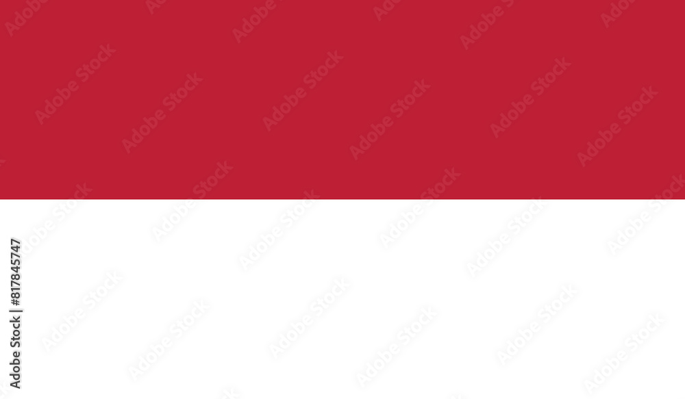 Illustration of the flag of Indonesia Illustration of the flag of Indonesia