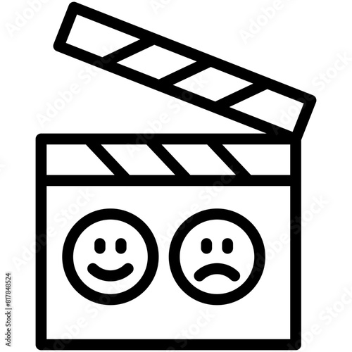drama line icon