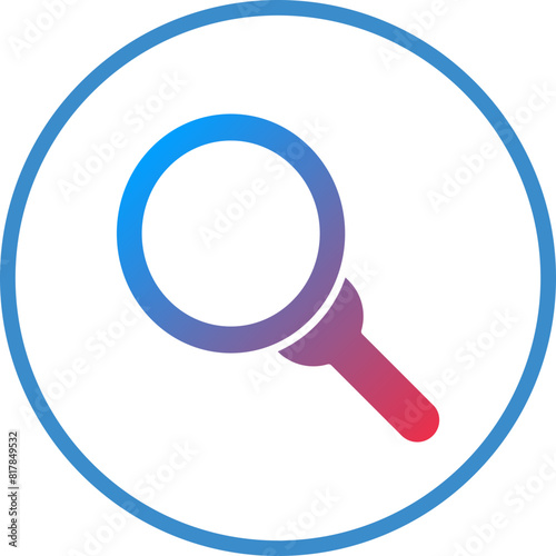 Magnifying Glass Icon Style