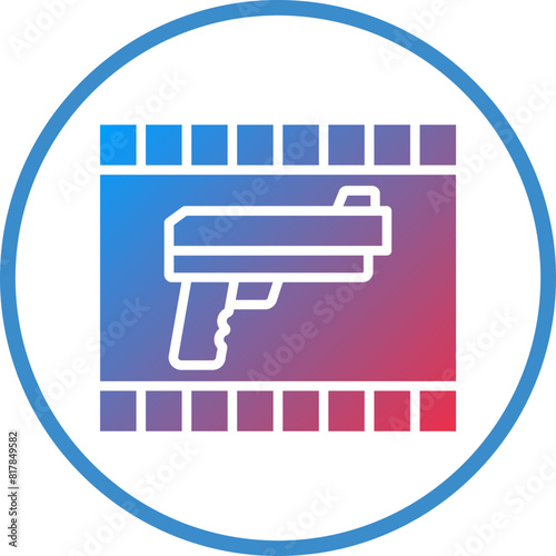 Action Film Icon Style