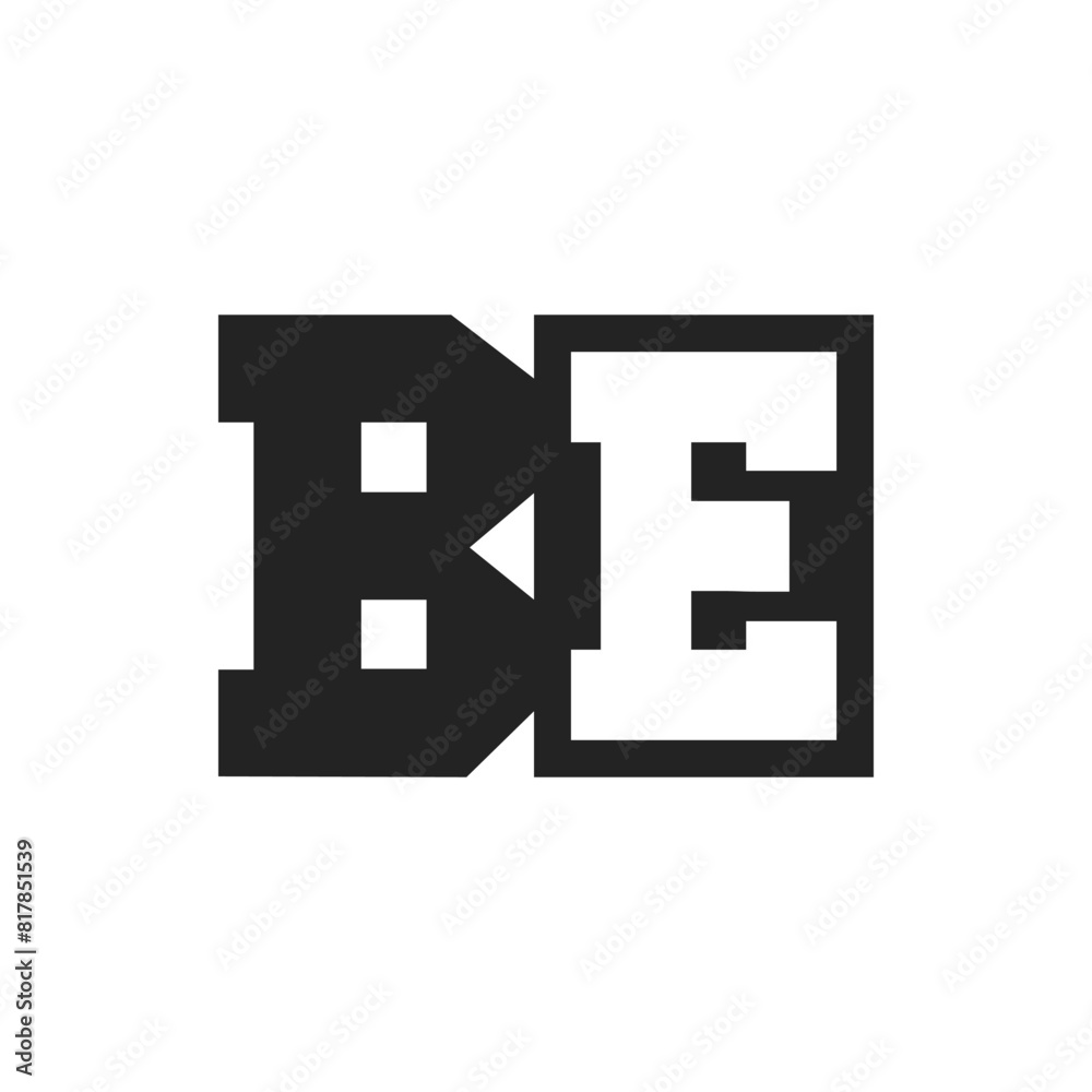 Initial Letter BE Logo Design Template. BE Logo Initial Letter BE Logo Design Template. BE Logo