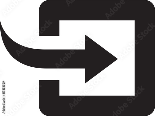 Free Download Login Glyph Icon - GFXLoad