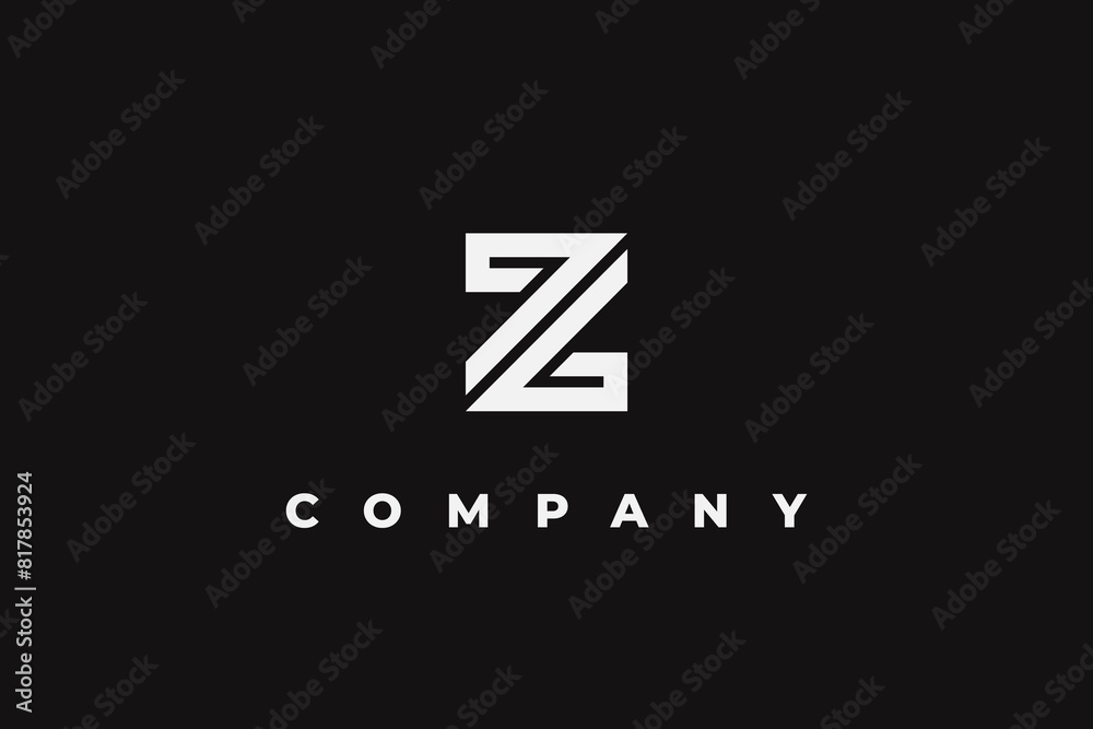 logo letter z monogram abstract logo letter z monogram abstract
