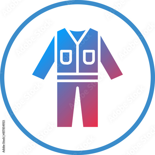 Coveralls Icon Style