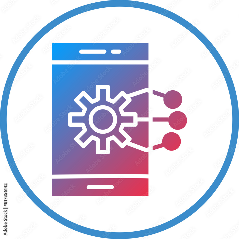 Mobile Solutions Icon Style Mobile Solutions Icon Style