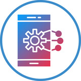 Mobile Solutions Icon Style