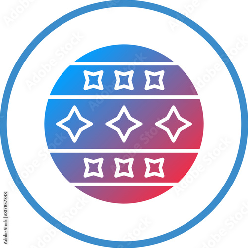 Circus Ball Icon Style